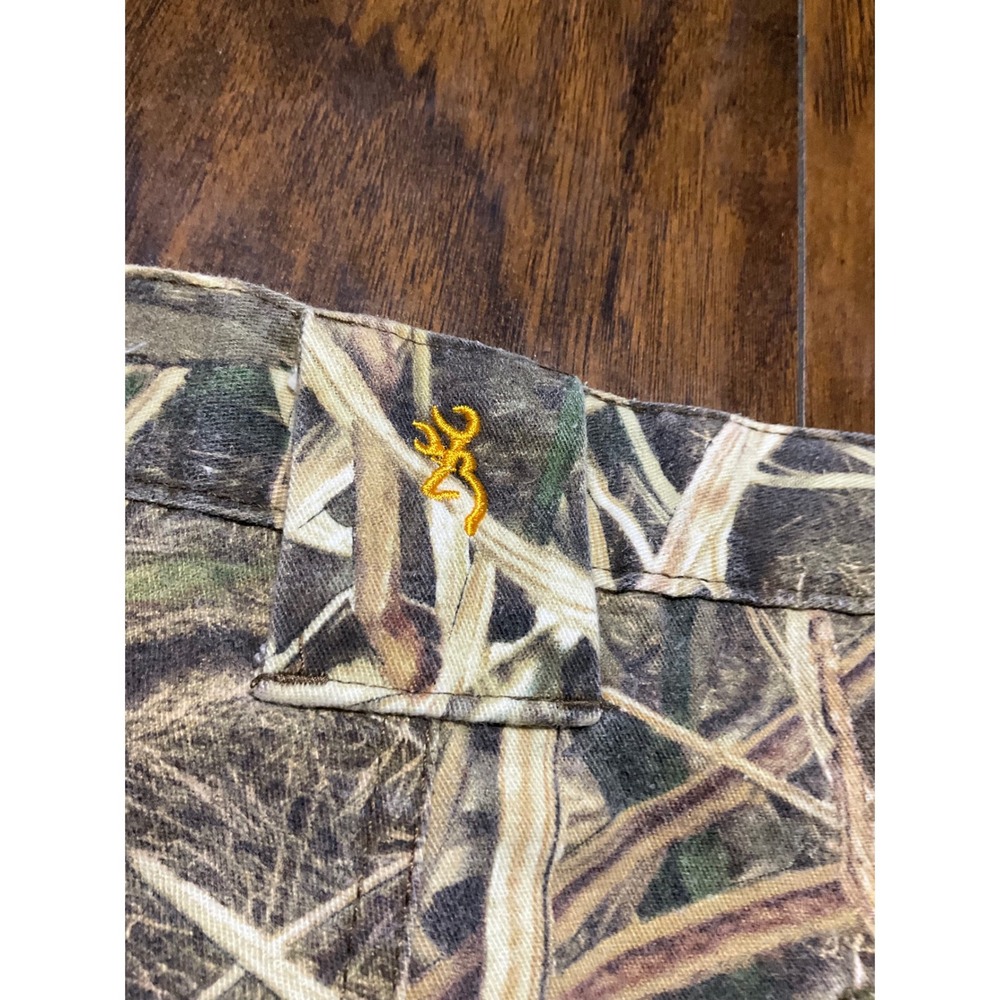 Browning Mens Mossy Oak Shadow Grass Blades Camo Cargo Pants XL Camouflage - Picture 6 of 7